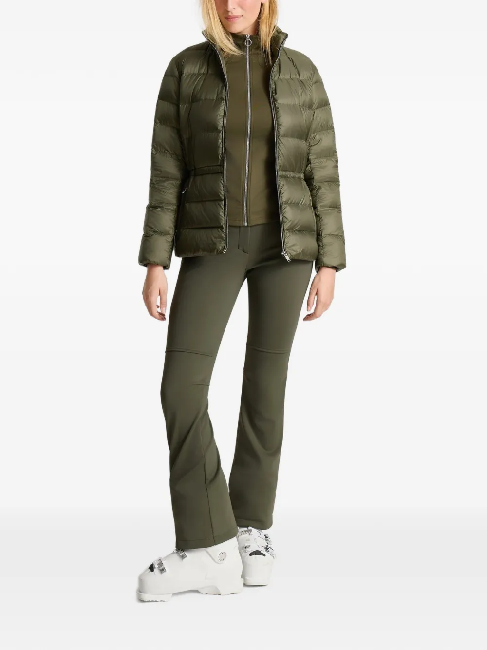 Fusalp Kerin quilted drawstring jacket Groen
