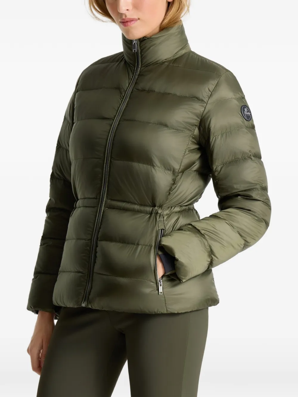 Fusalp Kerin quilted drawstring jacket Groen