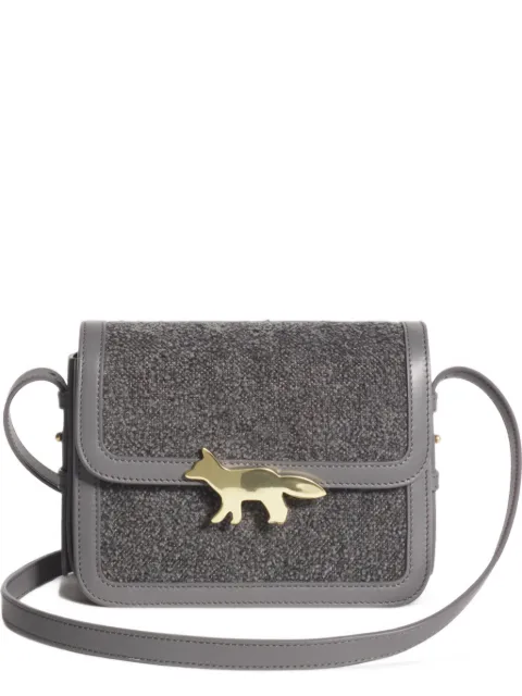 Maison Kitsuné bolso de hombro Edie con placa de zorro