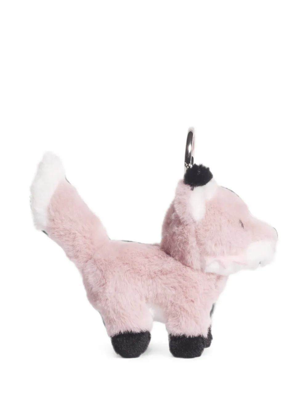 Maison Kitsuné Fox sleutelhanger voor tas Roze