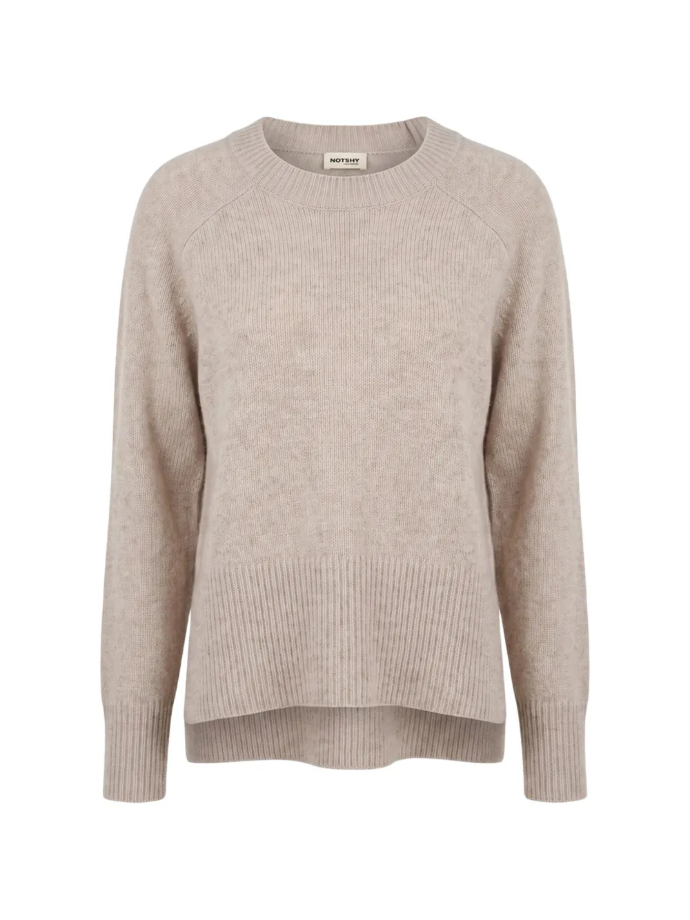 Not Shy ribbed-knit cashmere sweater