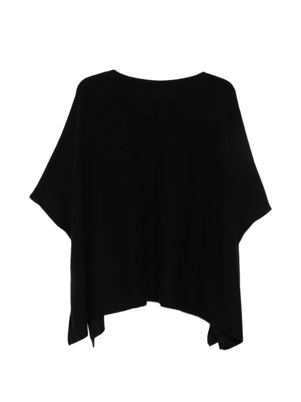 Not Shy Pamina boat-neck poncho sweater