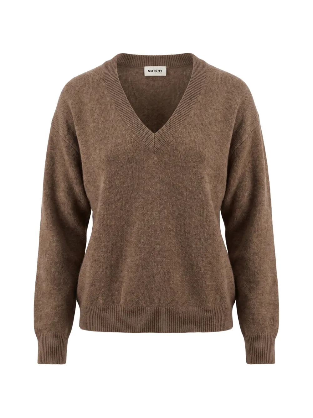 Not Shy V-neck cashmere sweater