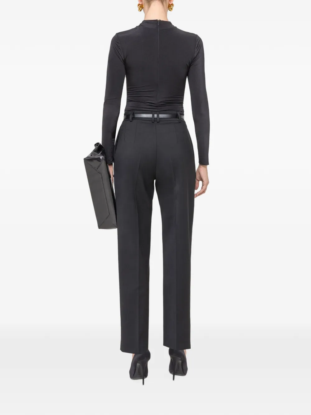 NISSA Body met gedraaid detail Zwart