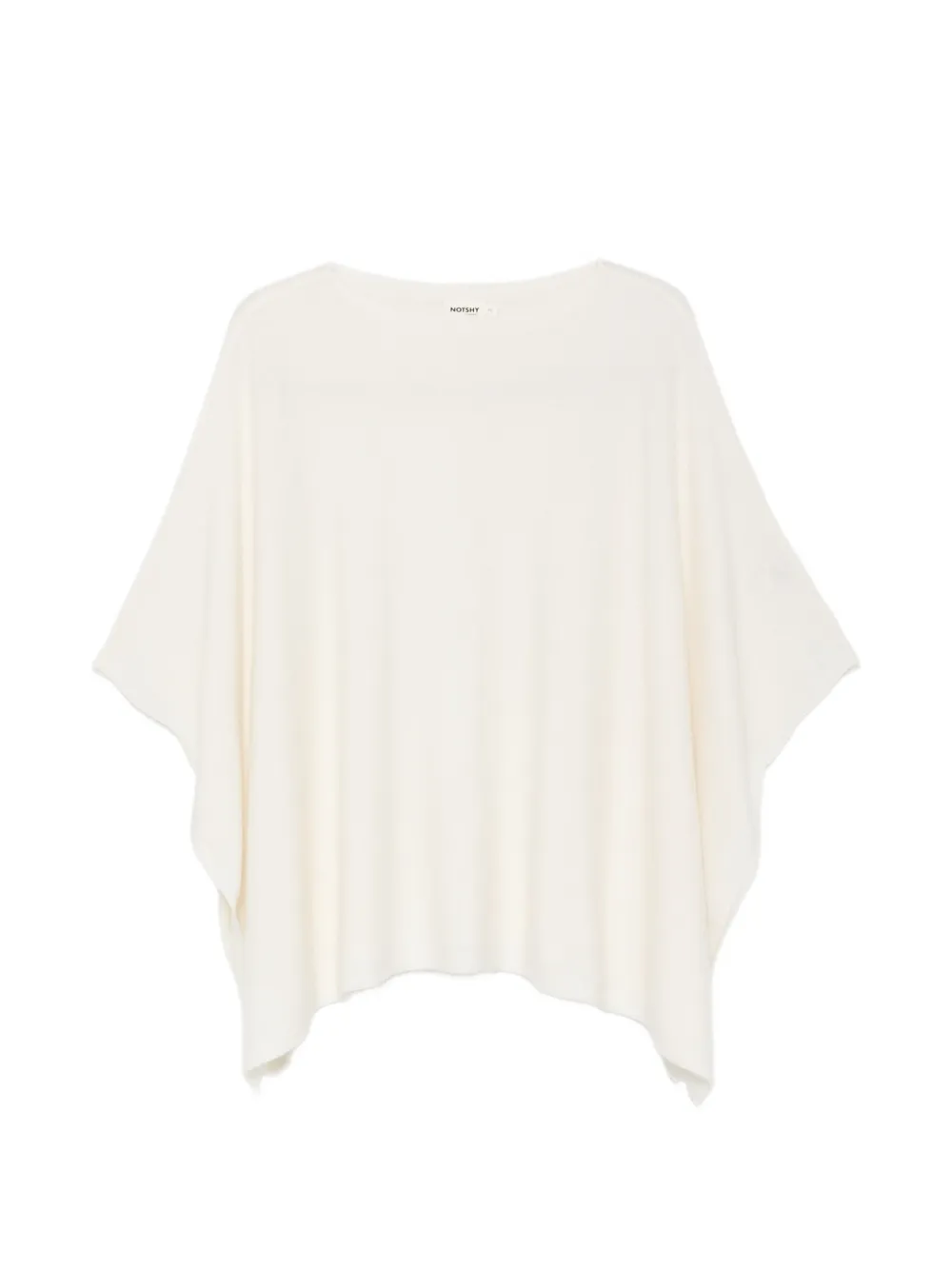 Not Shy Pamina Cashmere Poncho In Neutral