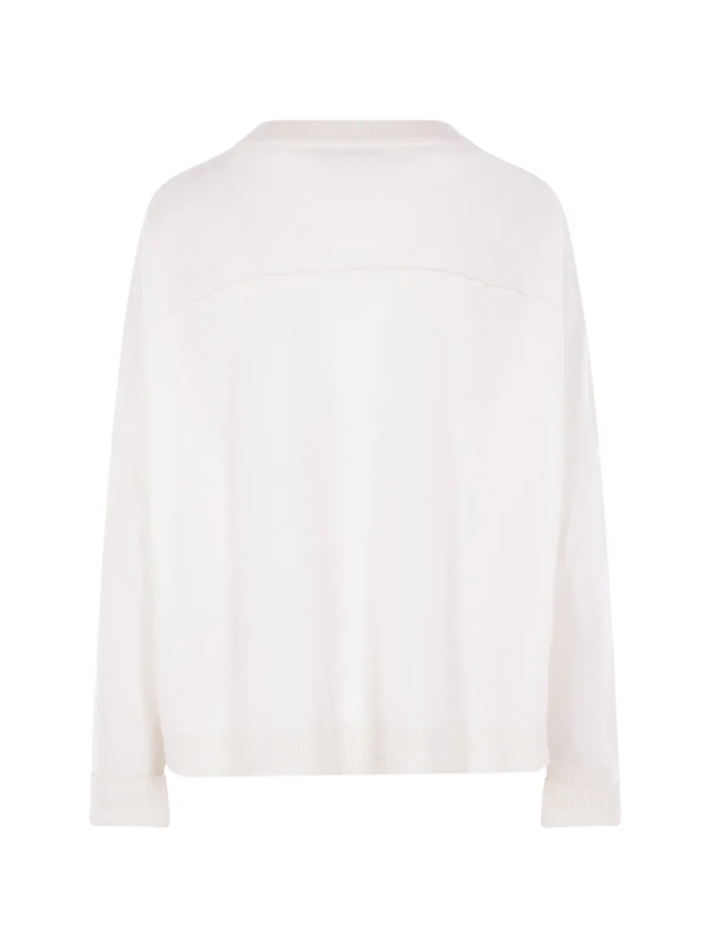 Dusan oversized cashmere sweatshirt Wit