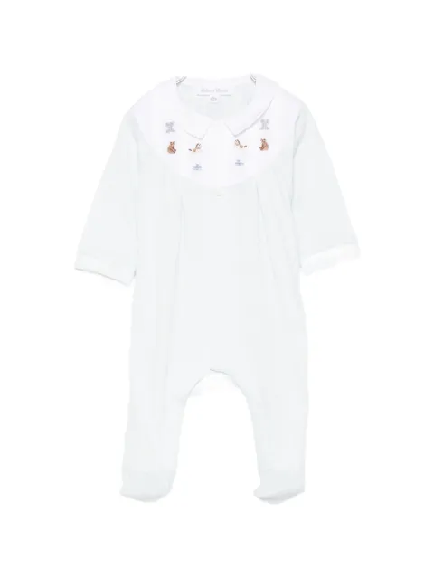 Tartine Et Chocolat embroidered Peter Pan collar sleepsuit