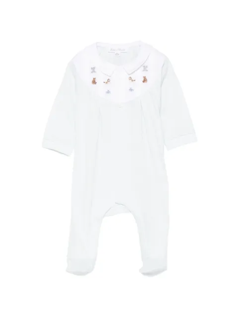 Tartine Et Chocolat embroidered Peter Pan collar sleepsuit