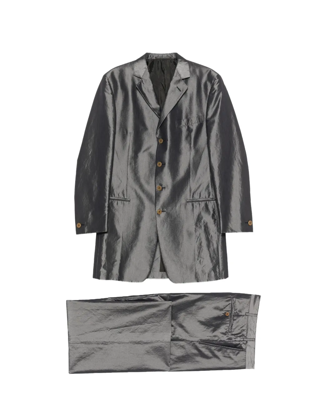Romeo Gigli Pre-Owned 1990s single-breasted suit - Grigio