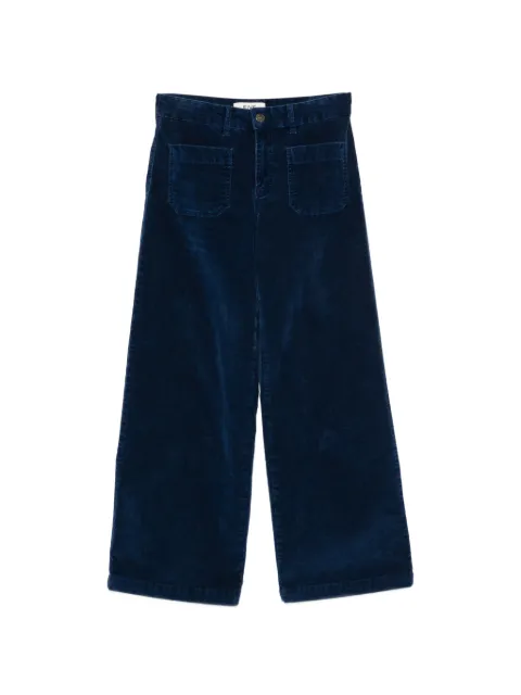 FIVE JEANS Lucia corduroy cropped palazzo pants