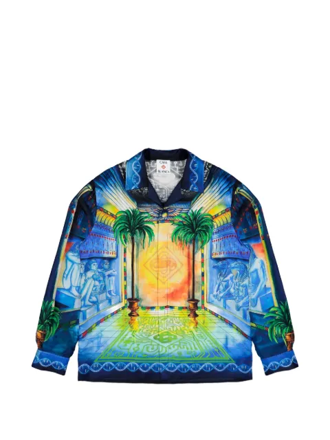 Casablanca Geometrie Sacree Cuban Hemd