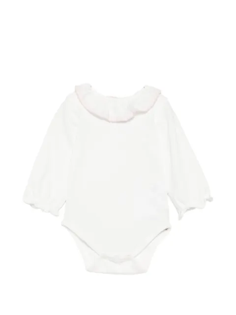 Tartine Et Chocolat ruffled-collar long-sleeve bodysuit