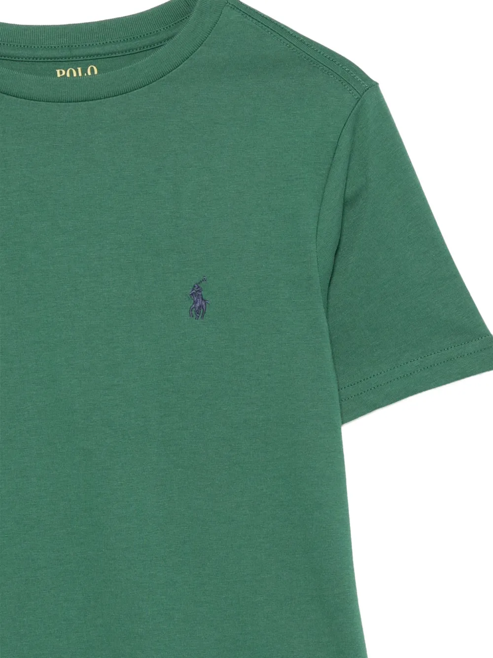 POLO RALPH LAUREN KIDS T-shirt met geborduurd logo Groen