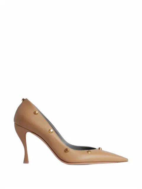 Balenciaga Midnight City pump in beige