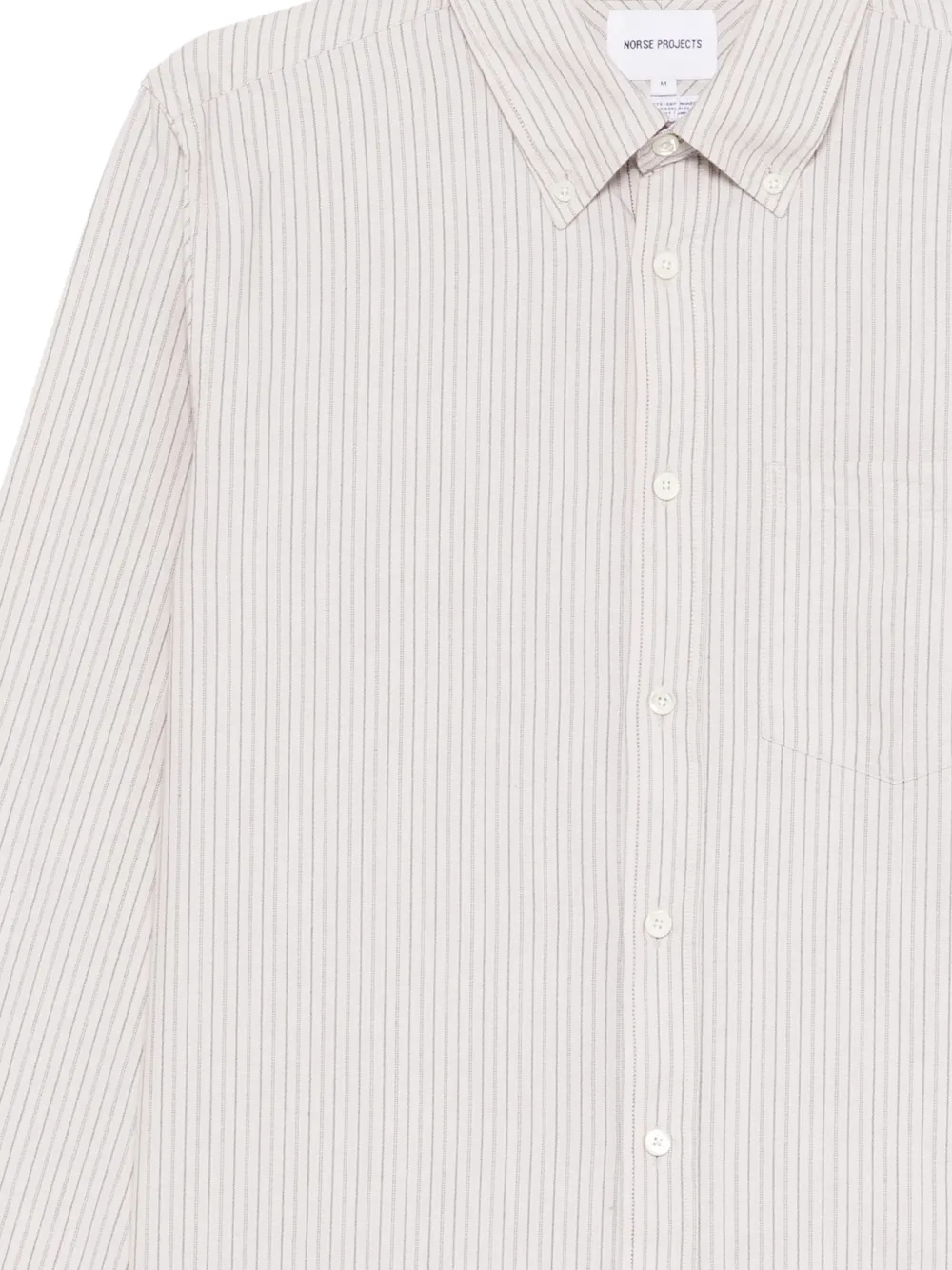 Norse Projects Lyngkrog oxford shirt Groen