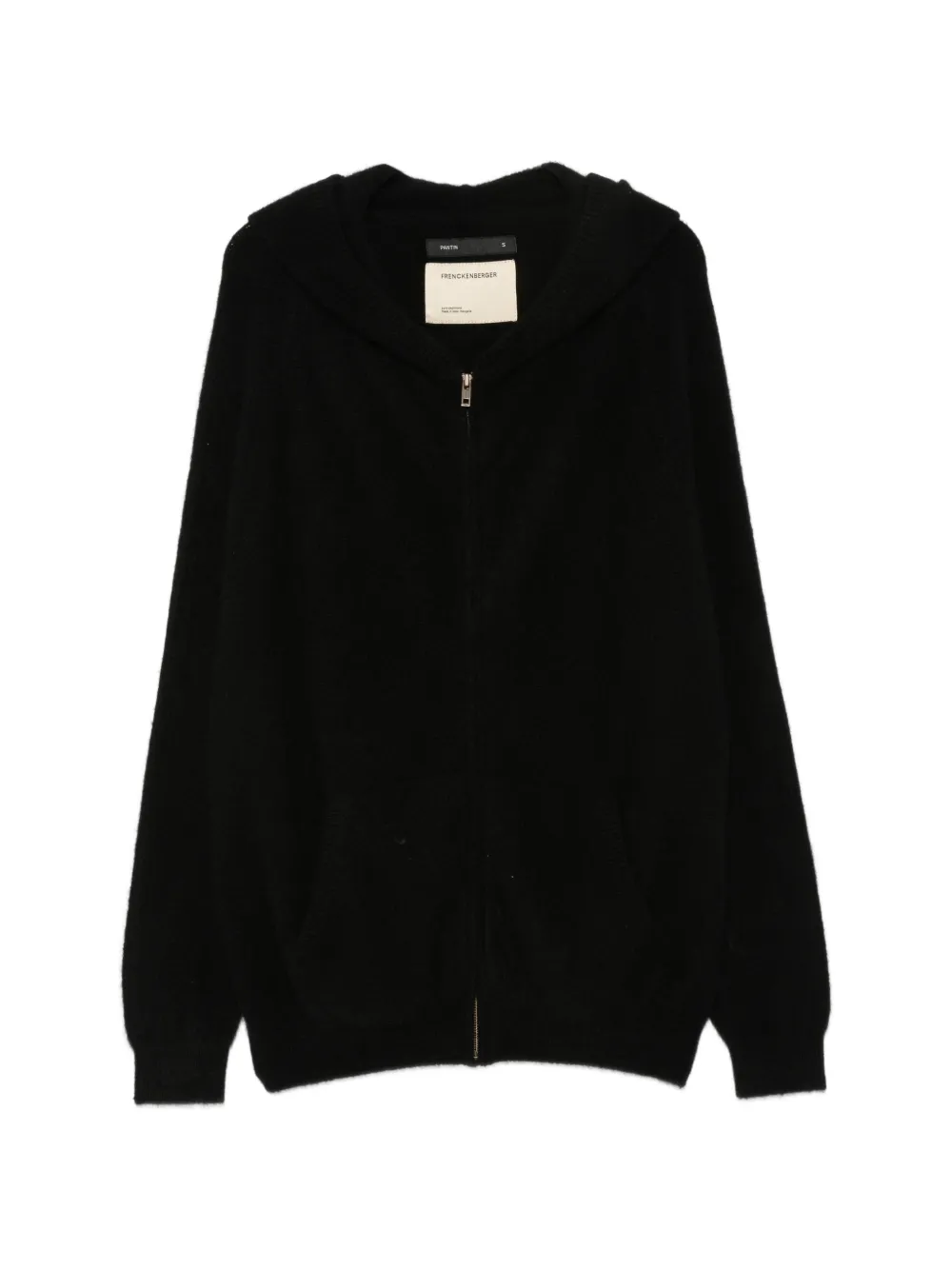 Frenckenberger zip-up knitted cardigan