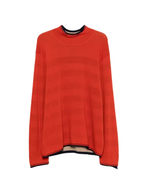 Issey Miyake Pre-Owned 1990s mock-neck sweater