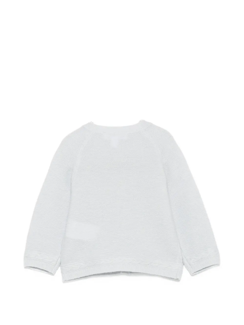 Tartine Et Chocolat Kabelgebreid vest Blauw