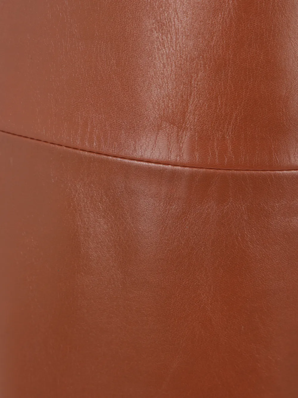 Dusan Leren broek Bruin