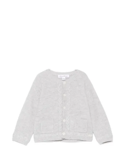 Tartine Et Chocolat cable-knit button-up cardigan