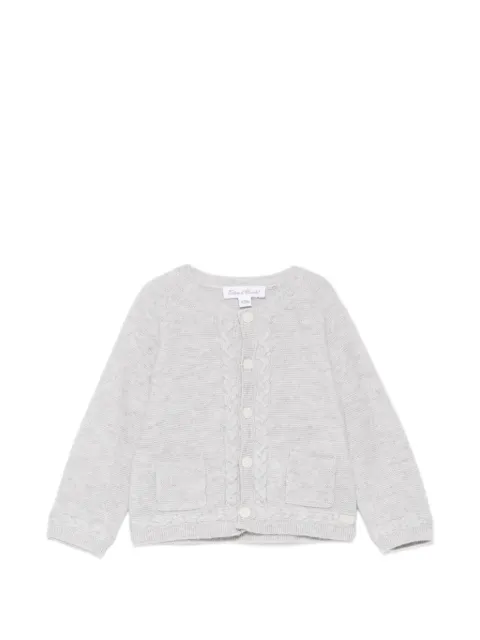 Tartine Et Chocolat cable-knit button-up cardigan