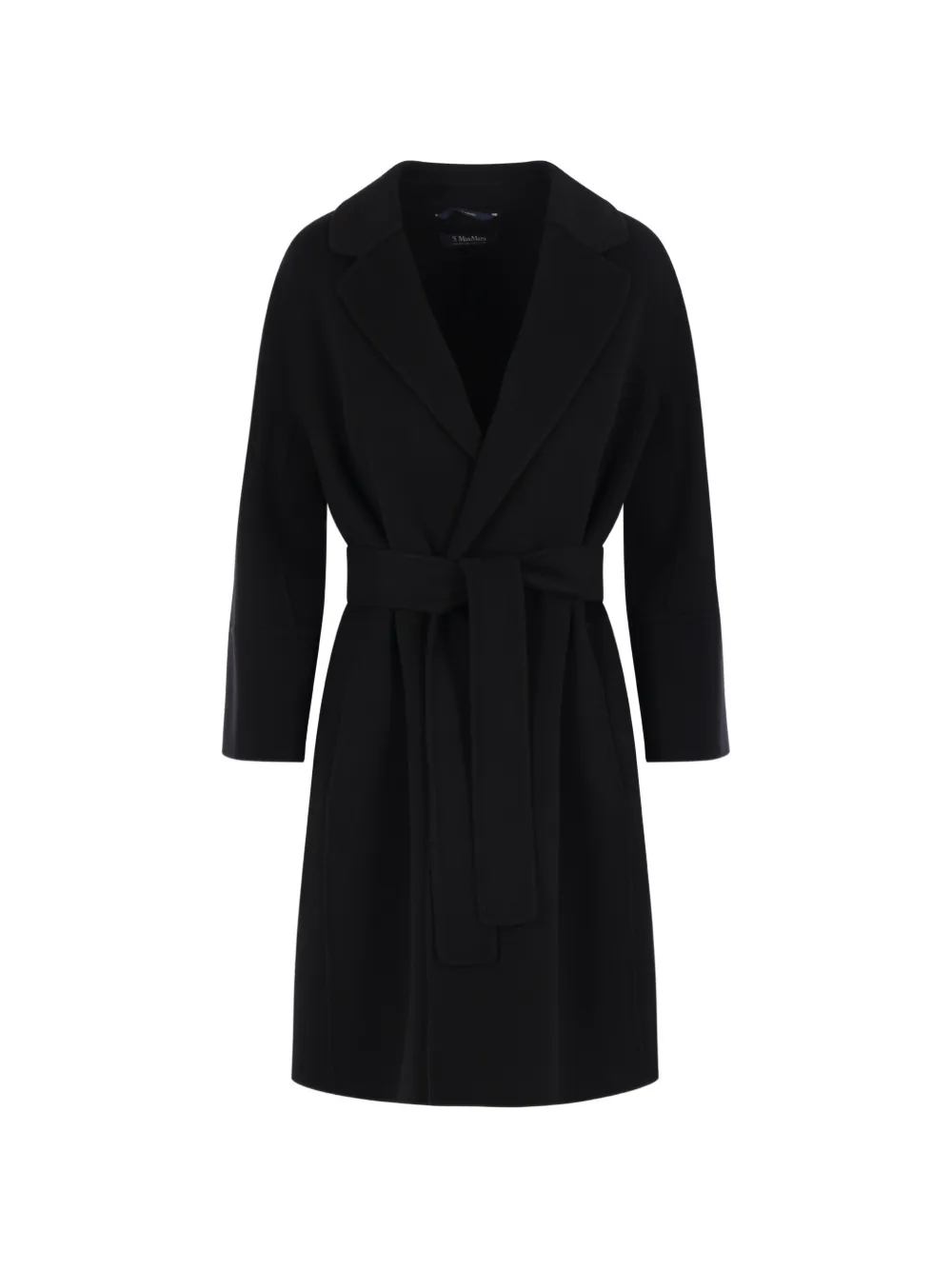 'S Max Mara Cappotto Arona in lana - Nero