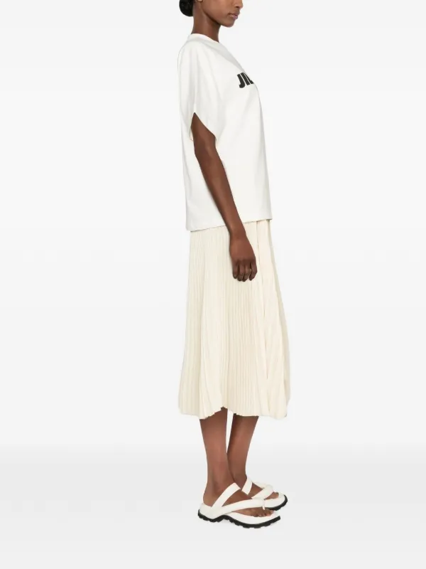 Jil Sander ロゴ Tシャツ | ホワイト | FARFETCH JP