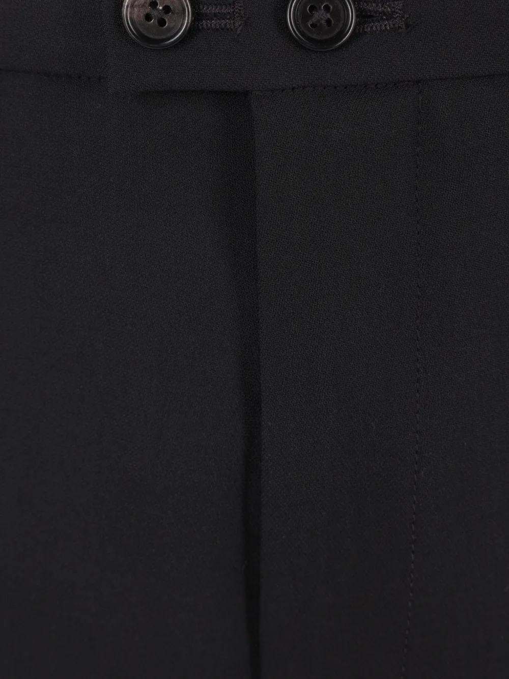 Jil Sander Pantalon met wijde pijpen Zwart