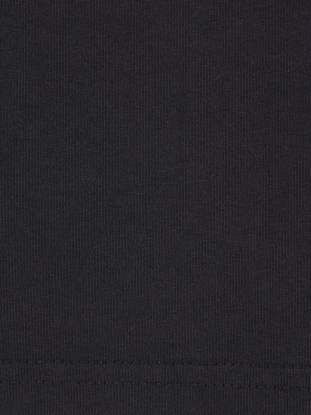 Maison Kitsuné T-shirt met geborduurd logo Zwart