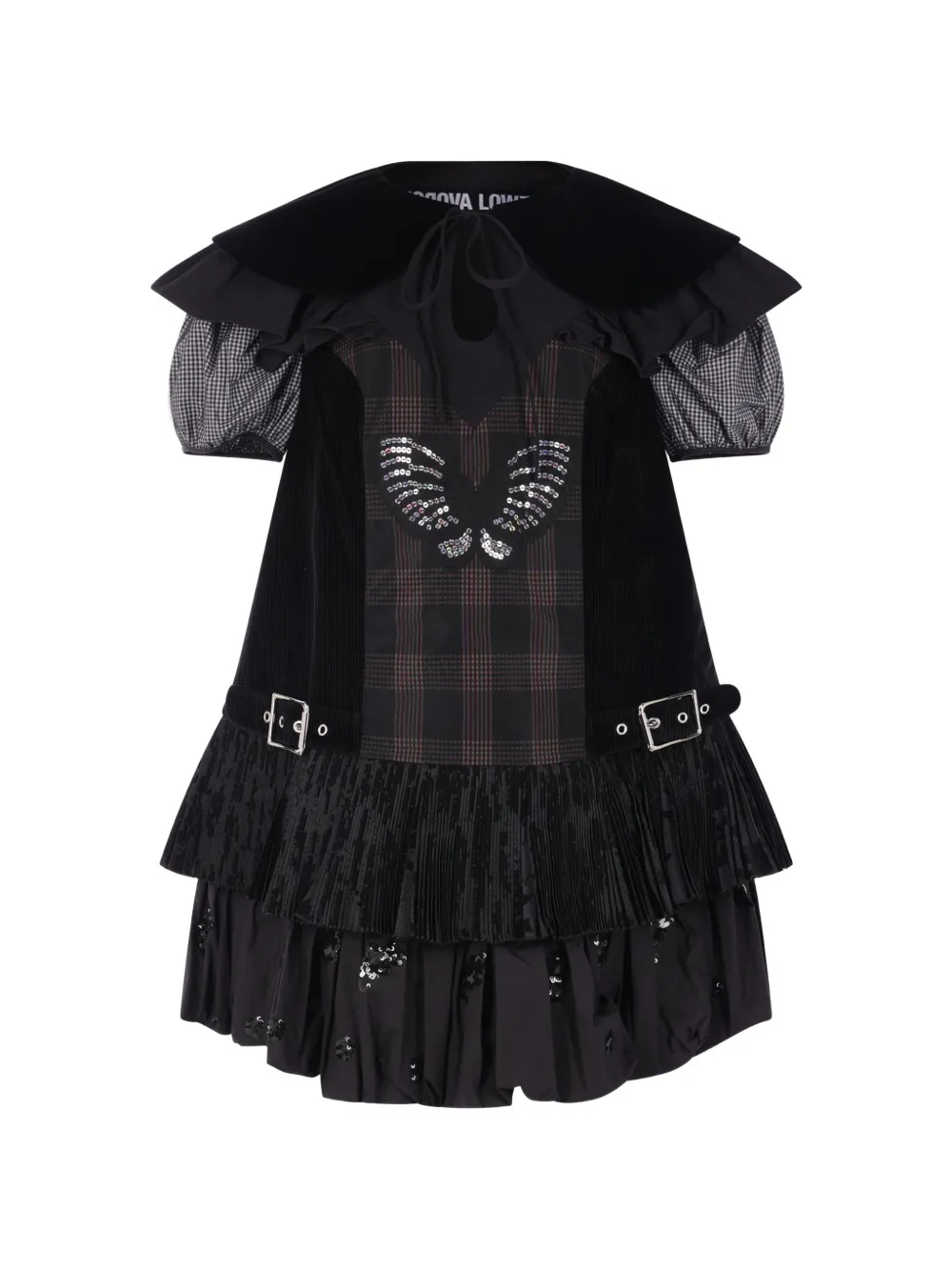 Chopova Lowena Swoon loose mini dress