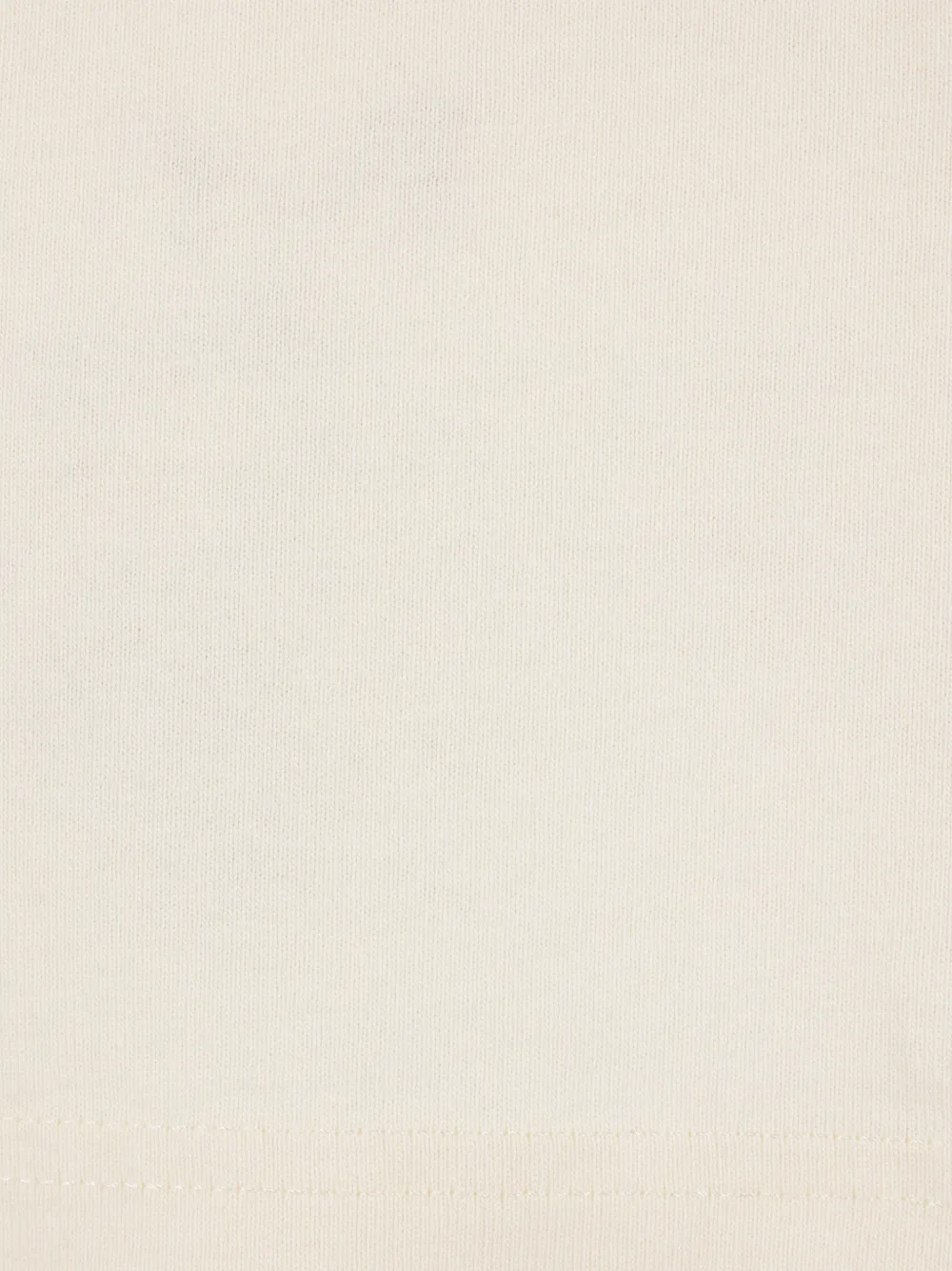 Maison Kitsuné T-shirt met geborduurd logo Beige