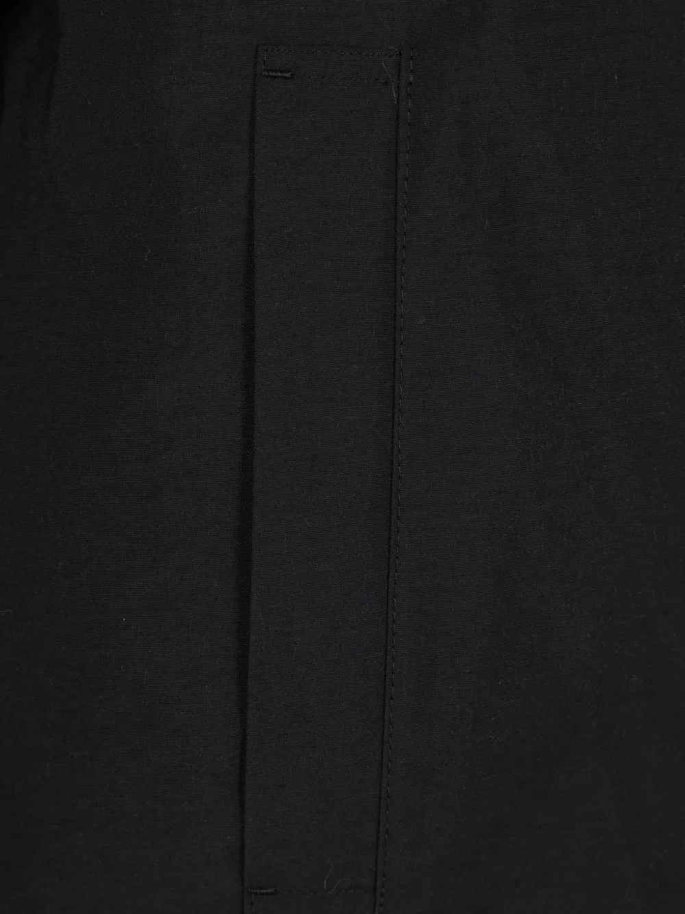 Yohji Yamamoto padded high-neck jacket Zwart
