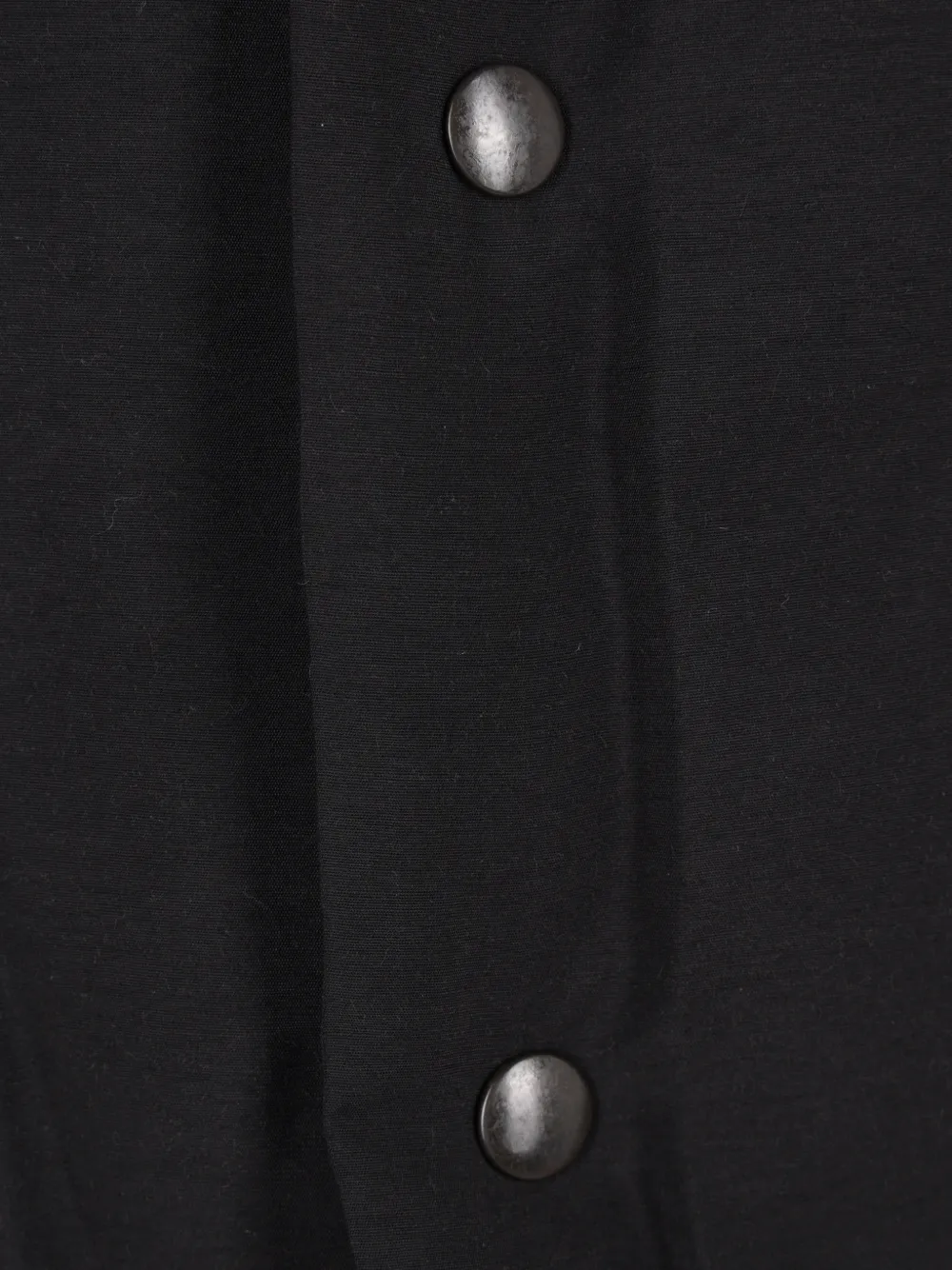 Yohji Yamamoto padded high-neck jacket Zwart