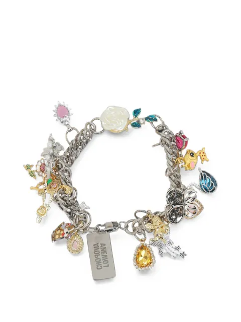 Chopova Lowena Knuckles charm-embellished curb-chain necklace