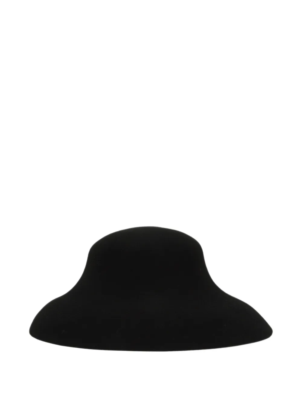 Yohji Yamamoto Wollen hoed Zwart