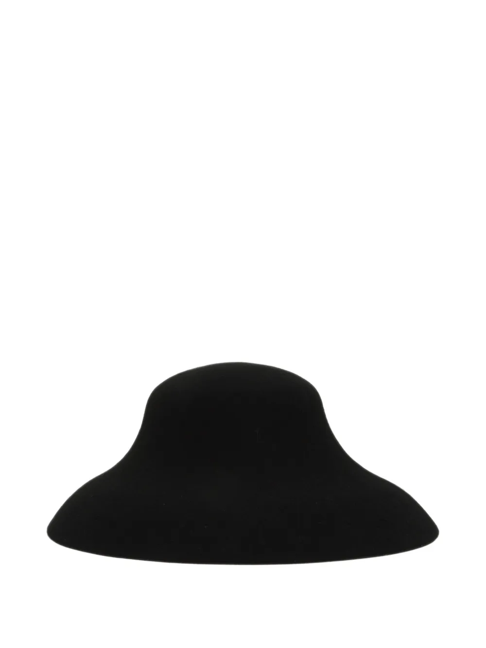 Yohji Yamamoto Wollen hoed Zwart