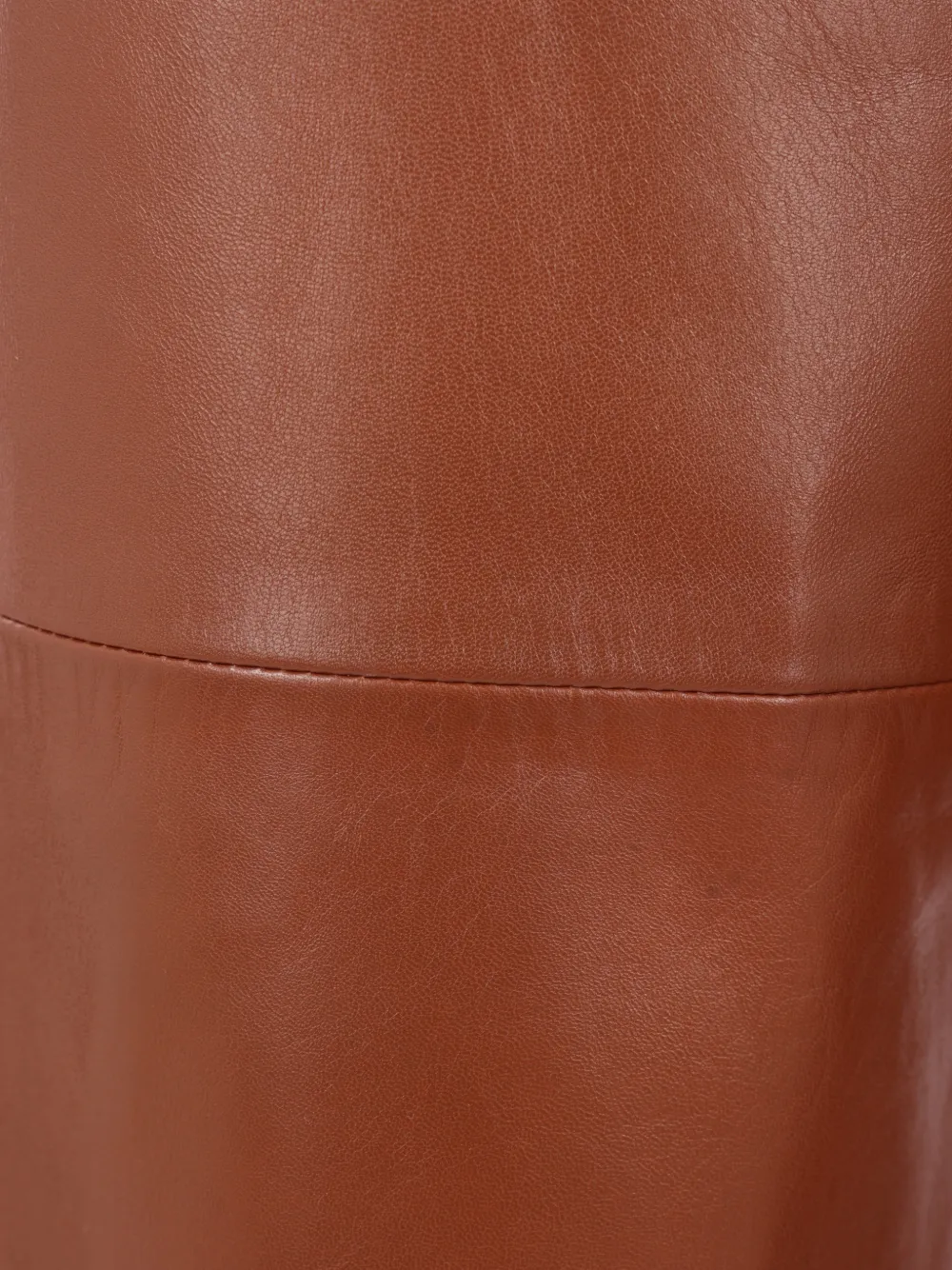 Dusan Leren broek Bruin