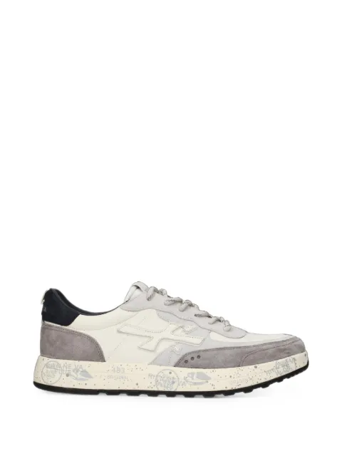 Premiata Nous logo-patch panelled sneakers