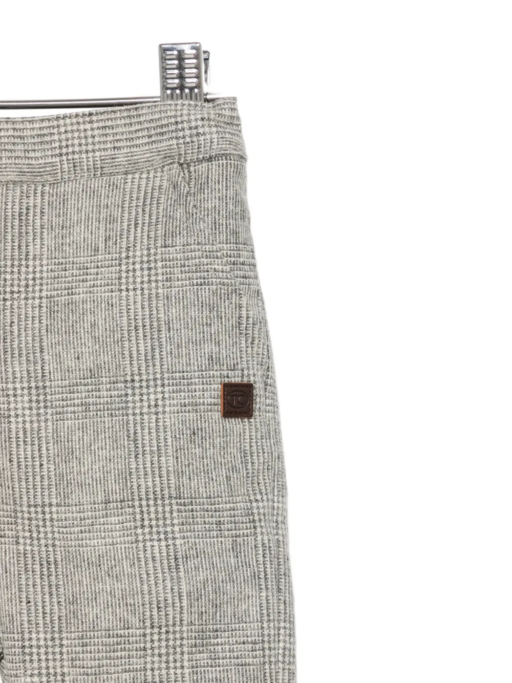 Tartine Et Chocolat Broek met Prince of Wales ruit Grijs