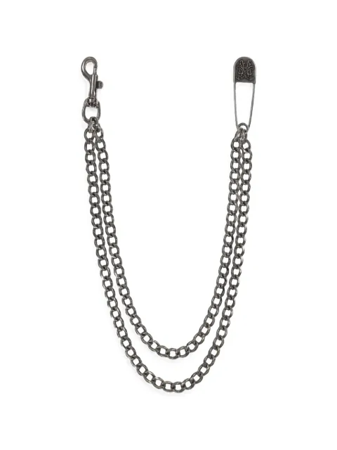 KAMIYA  KMY safety-pin double wallet chain