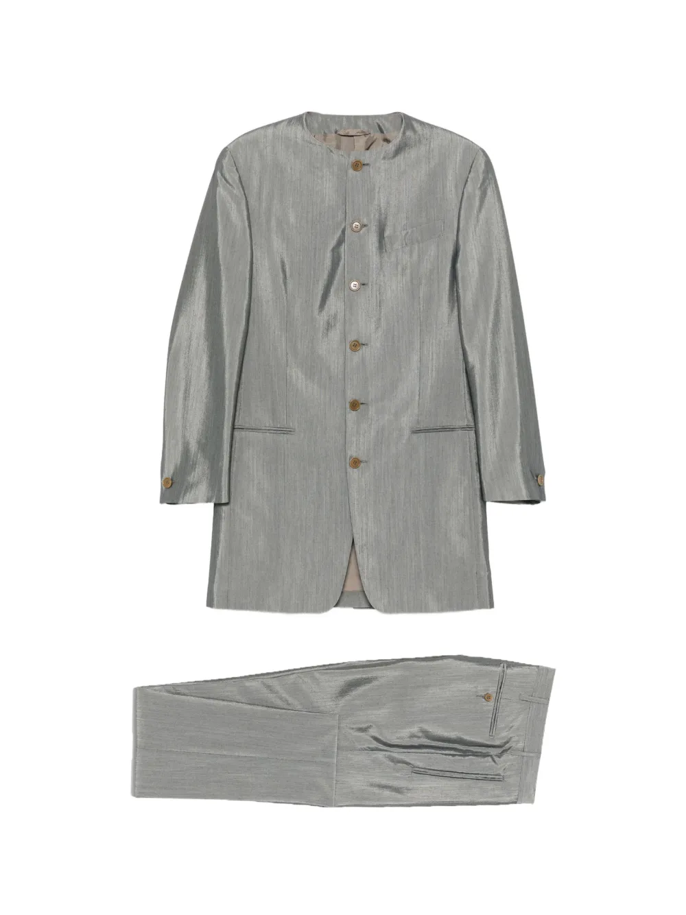 Romeo Gigli Pre-Owned 1990s single-breasted suit - Grigio