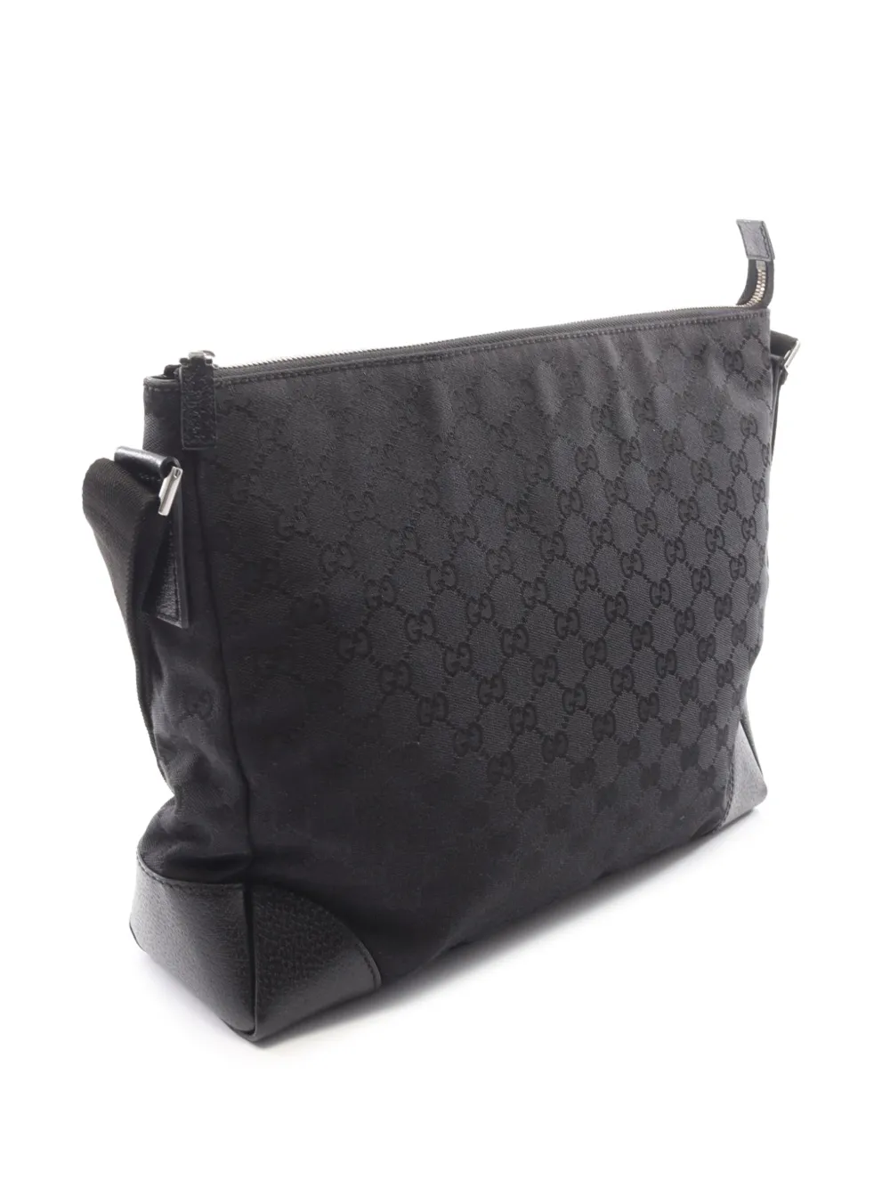 Gucci Pre-Owned 2000-2015 GG Joy Messenger canvas crossbodytas Zwart