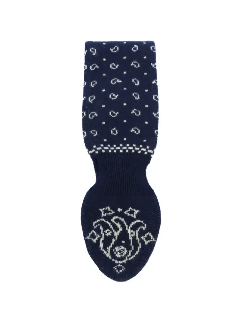 Guest In Residence paisley-print bandana scarf