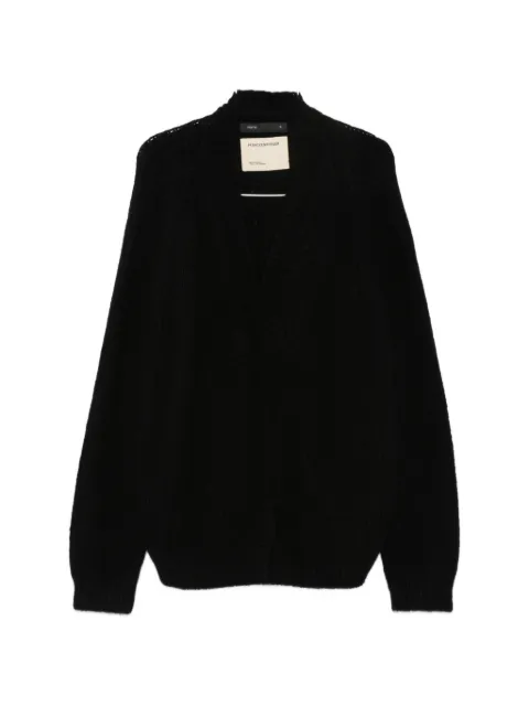 Frenckenberger Grob gestrickter Cardigan