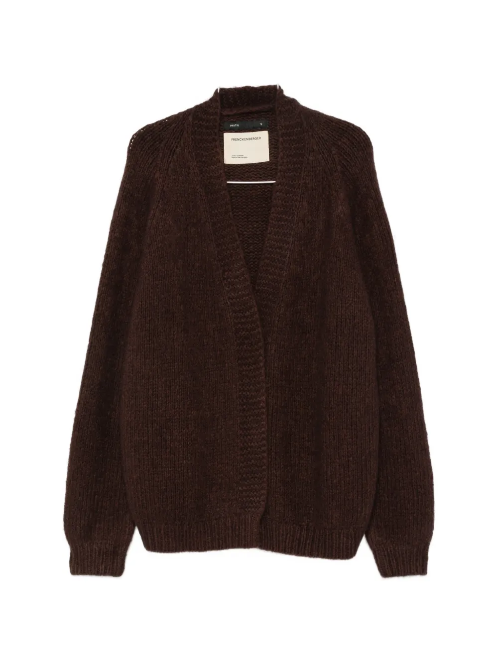 Frenckenberger Chunky-knit Cardigan In Braun