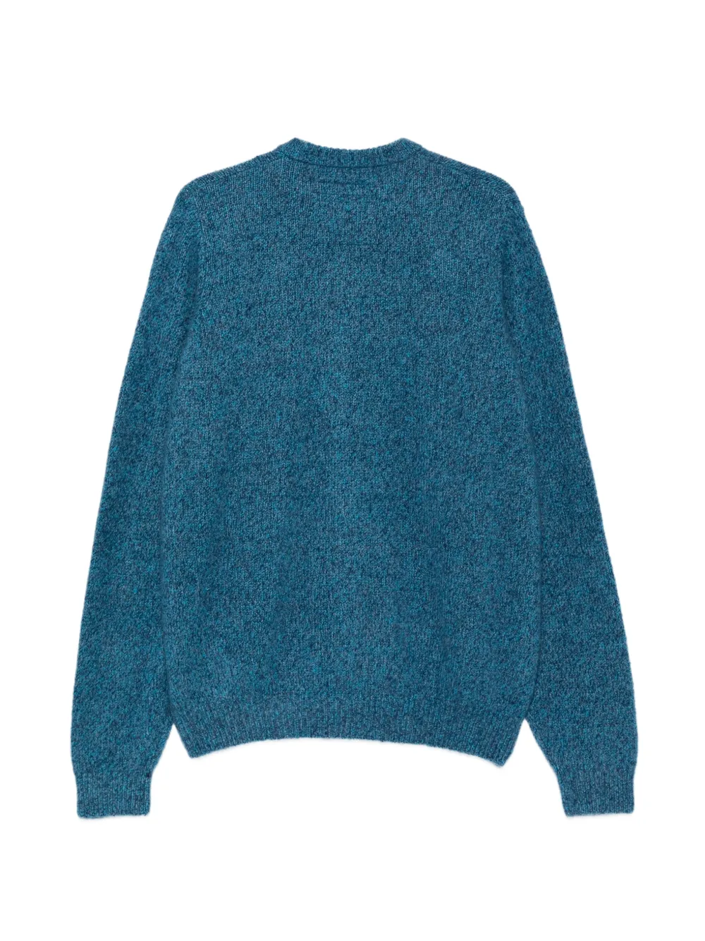 Frenckenberger zip-up knitted cardigan Blauw