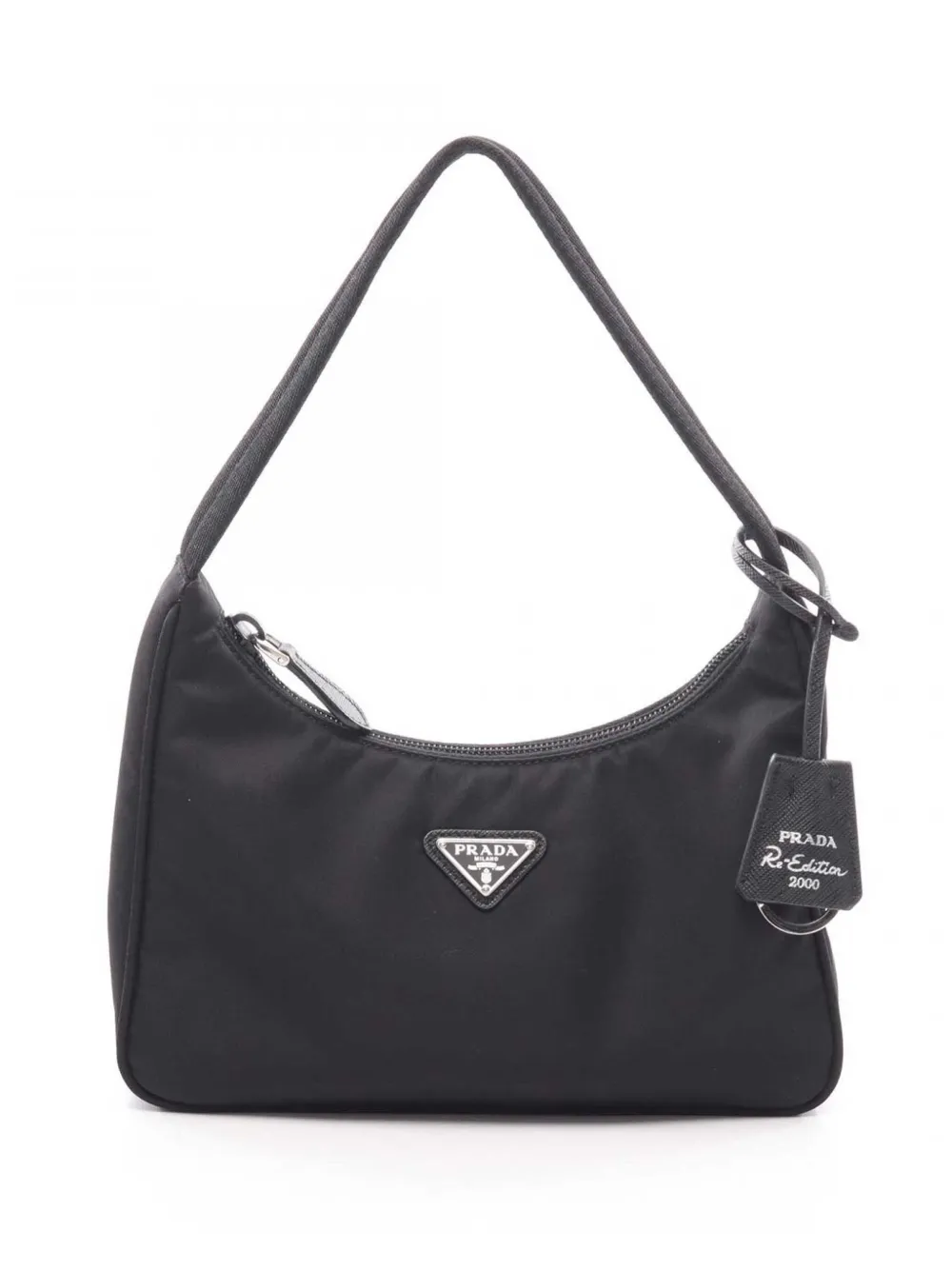 Prada Pre-Owned Borsa a spalla Re Nylon Re Edition 2000 mini 2013-2026 - Nero