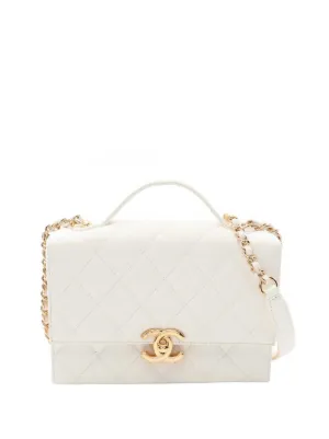 CHANEL Pre-Owned 2004 CC rhinestone-embellished Vanity Mini Bag