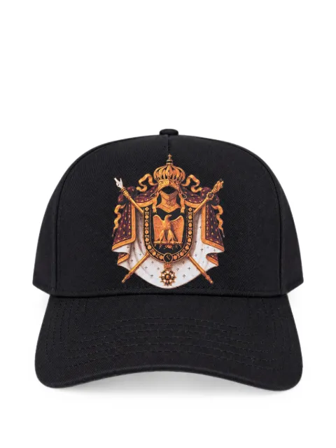 Melt crest-print baseball cap