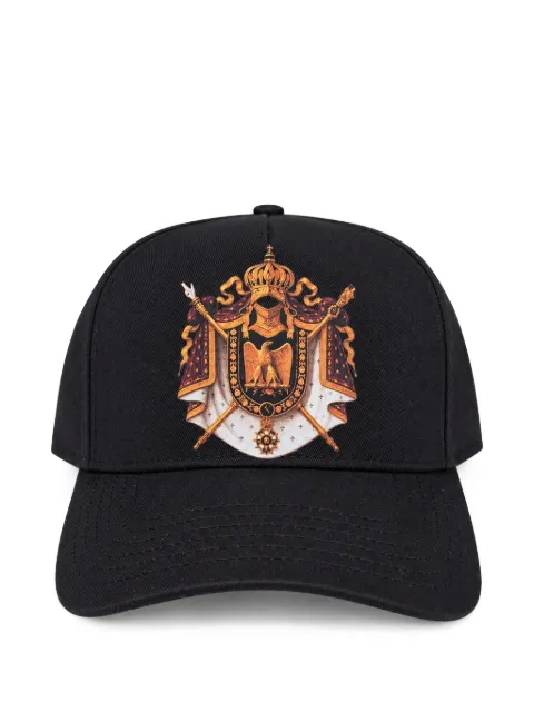 Melt crest-print baseball cap